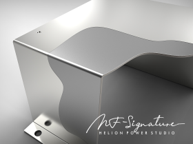 Helion pure silver and anisotropic steel complementary electromagnetic shielding Helion pure silver and anisotropic steel complementary electromagnetic shielding