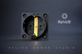 Helion rhodium plated, non-magnetic sockets with high-impact polymer case and gold-plated safety contacts